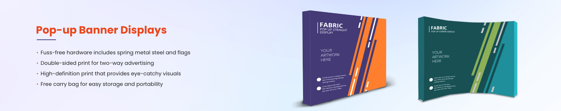 Category Banner Pop-Up-Displays NZ