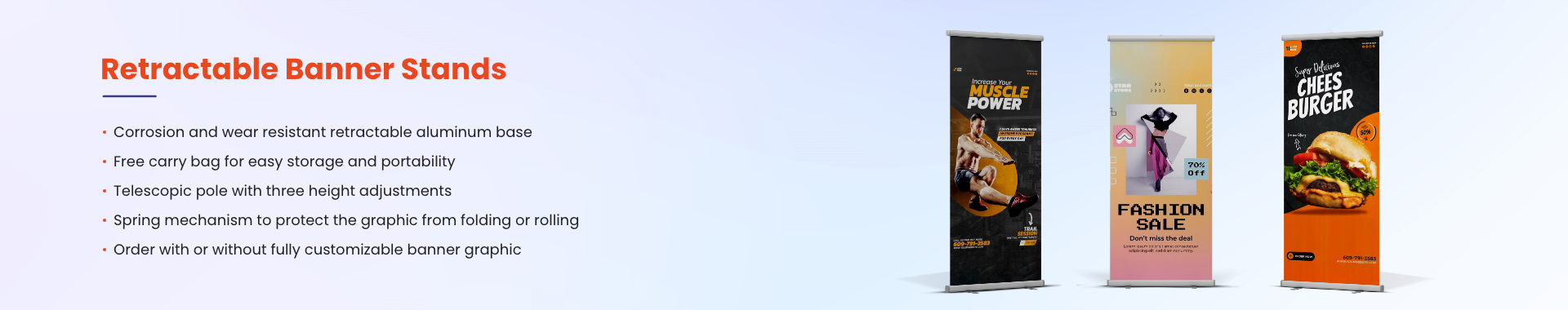 Category Retractable Banner Stand NZ