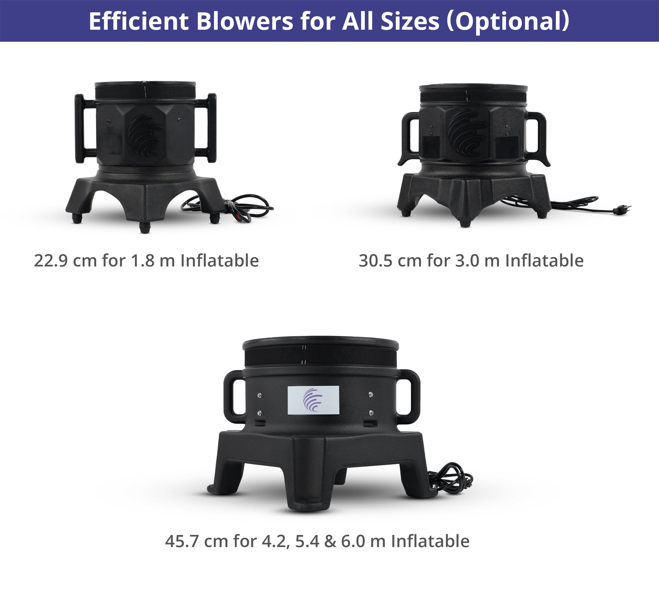 Barber Pole (Red, White, Blue) Inflatable Tube