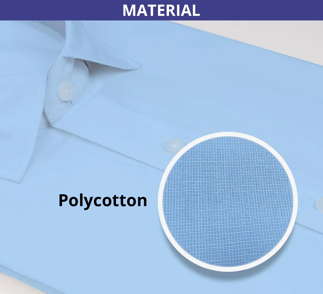 Custom Dress Shirt – Sky Blue