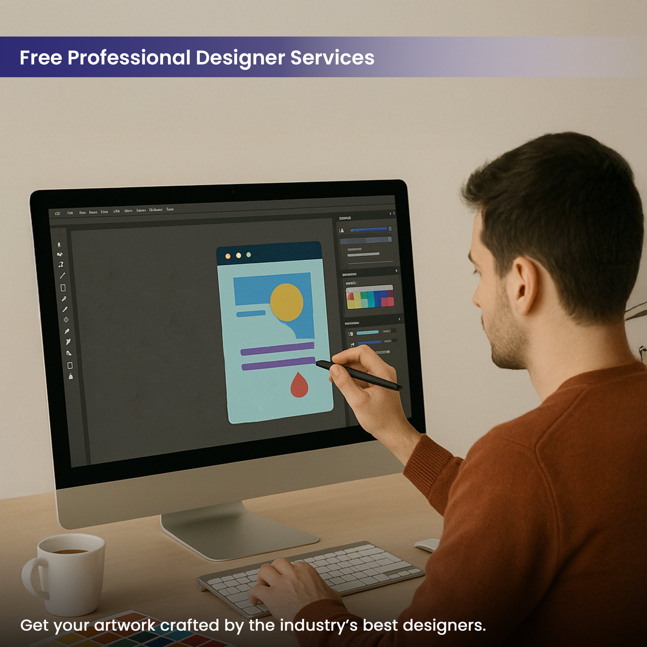 6m Inline Exhibition Stand  – Modular Kit with Media Display