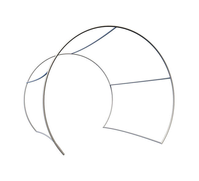 Half Circle Photo Booth Enclosure