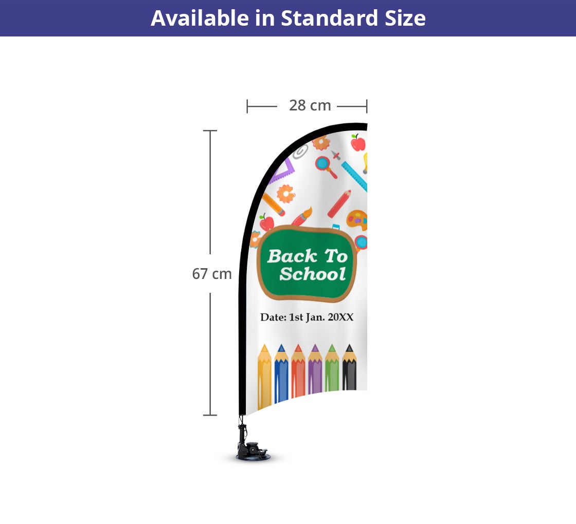 Suction Cup Flags - Blade - 5
