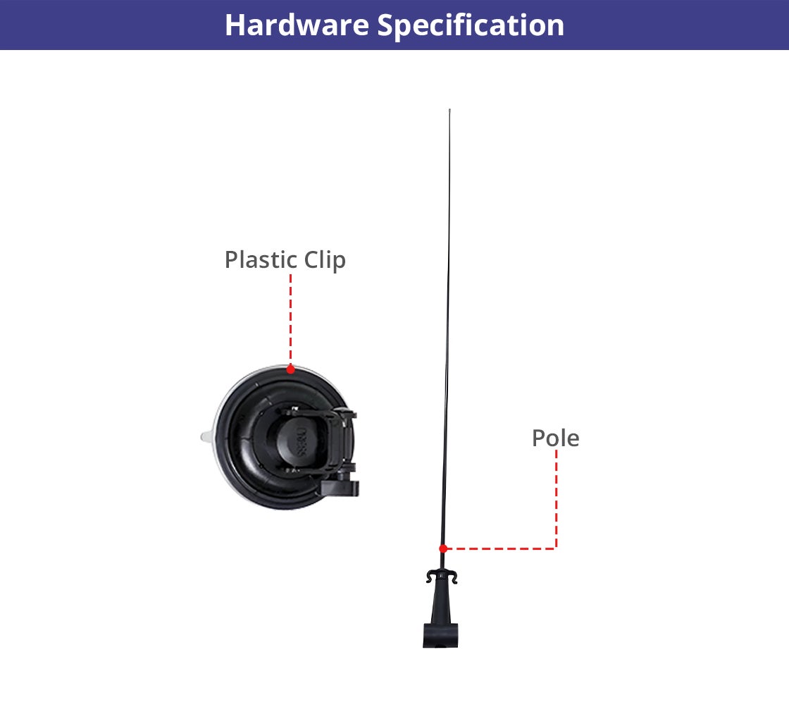 Suction Cup Flags - Blade - 6
