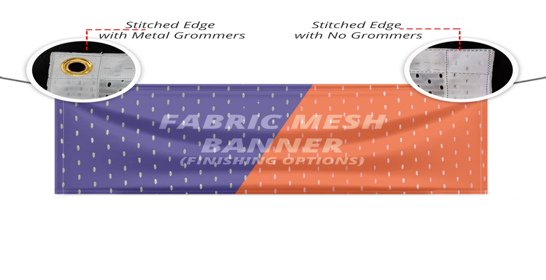 12x3 Modern Gradient Wind-Resistant Outdoor Mesh Vinyl Banner No Parking CGSignLab 