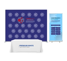 Safety Awareness 3 m x 2.4 m Backdrop Display Package