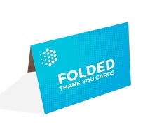 Folded Thank You Cards