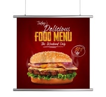 Hanging Clamp Bar Banners