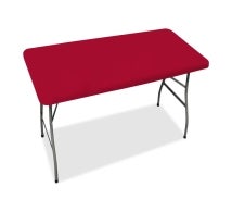 120cm Rectangle Table-Top Cover - Red