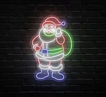Santa Claus Neon Sign
