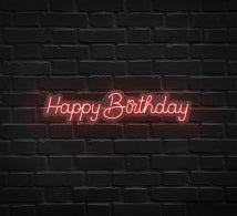 Happy Birthday Neon Signs