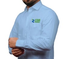 Custom Dress Shirt – Sky Blue