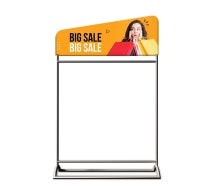Cloth Hanging Display Aluminium Stand