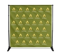 2.4 m x 2.4 m Step and Repeat Fabric Banners
