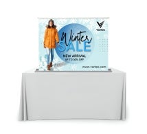 Silverstep Tabletop 120 cm Retractable Banner Stand