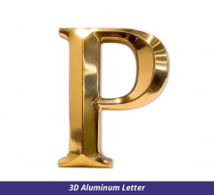Aluminium Letters and Numbers