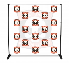 Halloween 10Ft X 8Ft Step And Repeat Adjustable Banner Stands