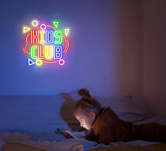 Kids Club Neon Sign