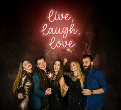 Live Love Laugh Neon Sign