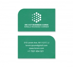 Die-Cut Business Cards