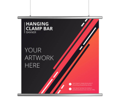 Hanging Clamp Bar Banners
