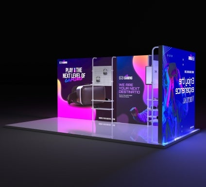 6 m Backlit Exhibition Display - Design 5
