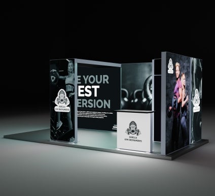 6 m Backlit Exhibition Display - Design 7