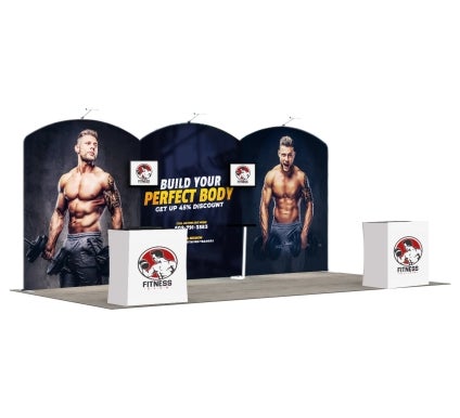 6 m Exhibition Stand - Design 8