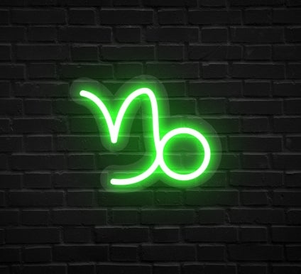 Capricorn Neon Sign