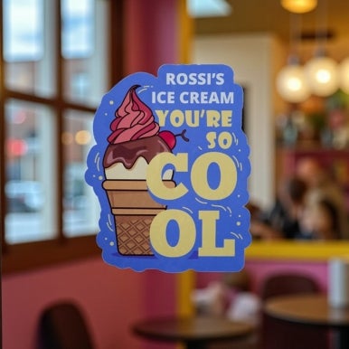 Die-Cut Opaque Window Clings