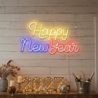Happy New Year Neon Sign