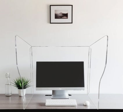 Desktop Sneeze Guard