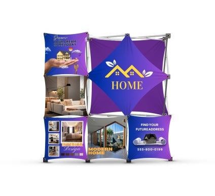 3X3 Micro Geometrix Table Top Display