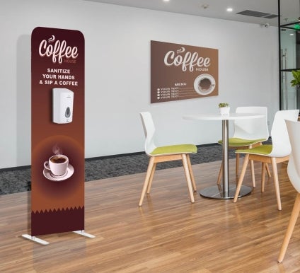 Touch-Free Dispenser Floor Stand