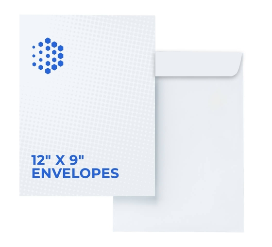 Customizable 9" x 12" Envelopes for your Personal and Professional Use