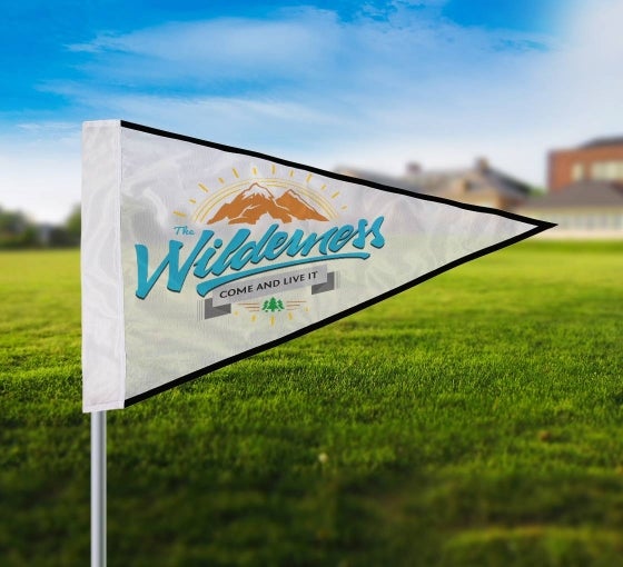 Triangle Flags, Ourdoor Triangle Banner Flags BannerBuzz