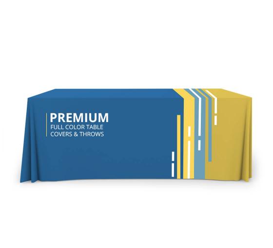 Premium Full Color Table Covers Throws Bannerbuzz
