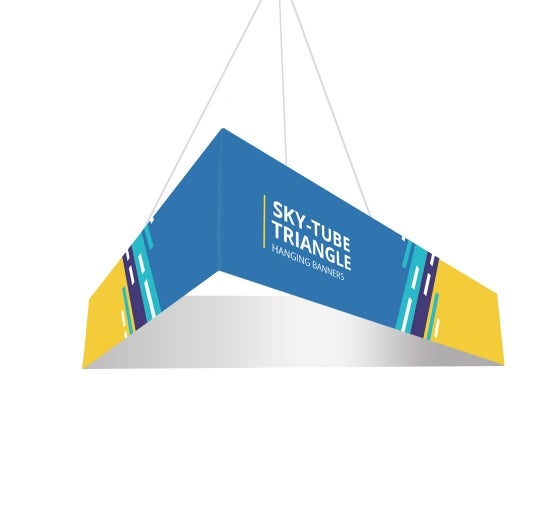 Sky Tube Triangle Hanging Display Banner Signs Online In Nz