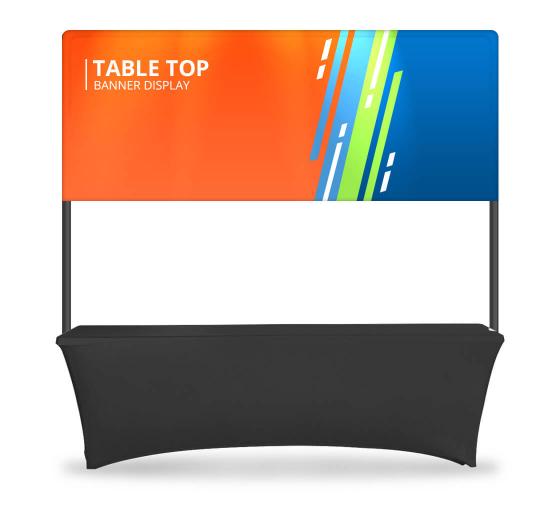 Table Top Banner - Half Display