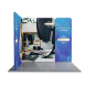 3m Magnetic Modular Fabric Display - L Shape