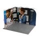 3m Magnetic Modular Fabric Displays - L Shape Sloped