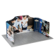 5x3m Magnetic Modular Fabric Displays - U Shape
