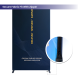 5x5m Magnetic Modular Fabric Displays - L Shape Island