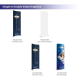 5x5m Magnetic Modular Fabric Displays - L Shape Island