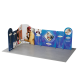 6m Magnetic Modular Fabric Displays - L Shape