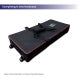3m Backlit Exhibition Stand LED Lightbox Display with Counter Branding Panels hardcase carry bag