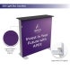 3m Backlit Exhibition Stand LED Lightbox Display with Counter Branding Panels seg light box counter