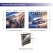 3m Backlit Exhibition Stand LED Lightbox Display with Counter dimension
