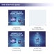 3m Backlit Exhibition Stand LED Lightbox Display with Counter Storage both side printing
