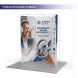 2m Magnetic Modular Fabric Display - Curved Shape